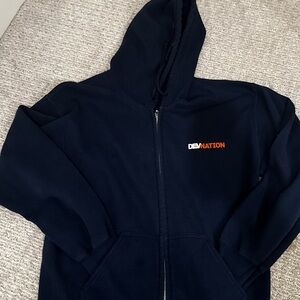 Den Nation Navy Hoodie